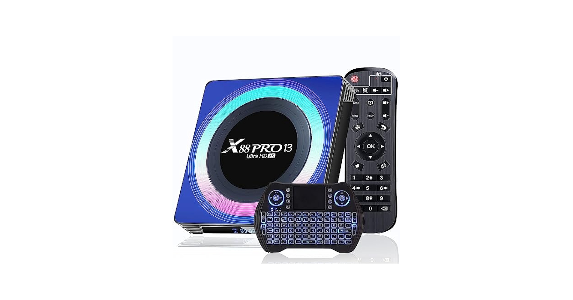 Android 13.0搭載 8K TV BOX  EVパッド他 Amazon.com: Android 13.0 TV Box 4GB RAM 64GB ROM 8K HD